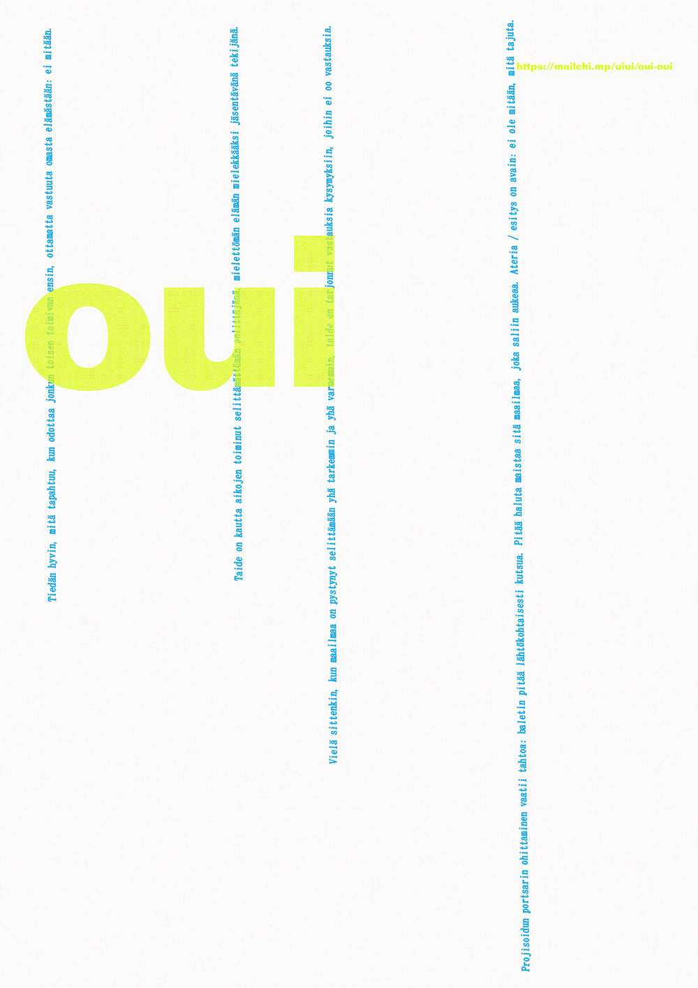 Oui oui 1v -t-paita by Samuli Saarinen